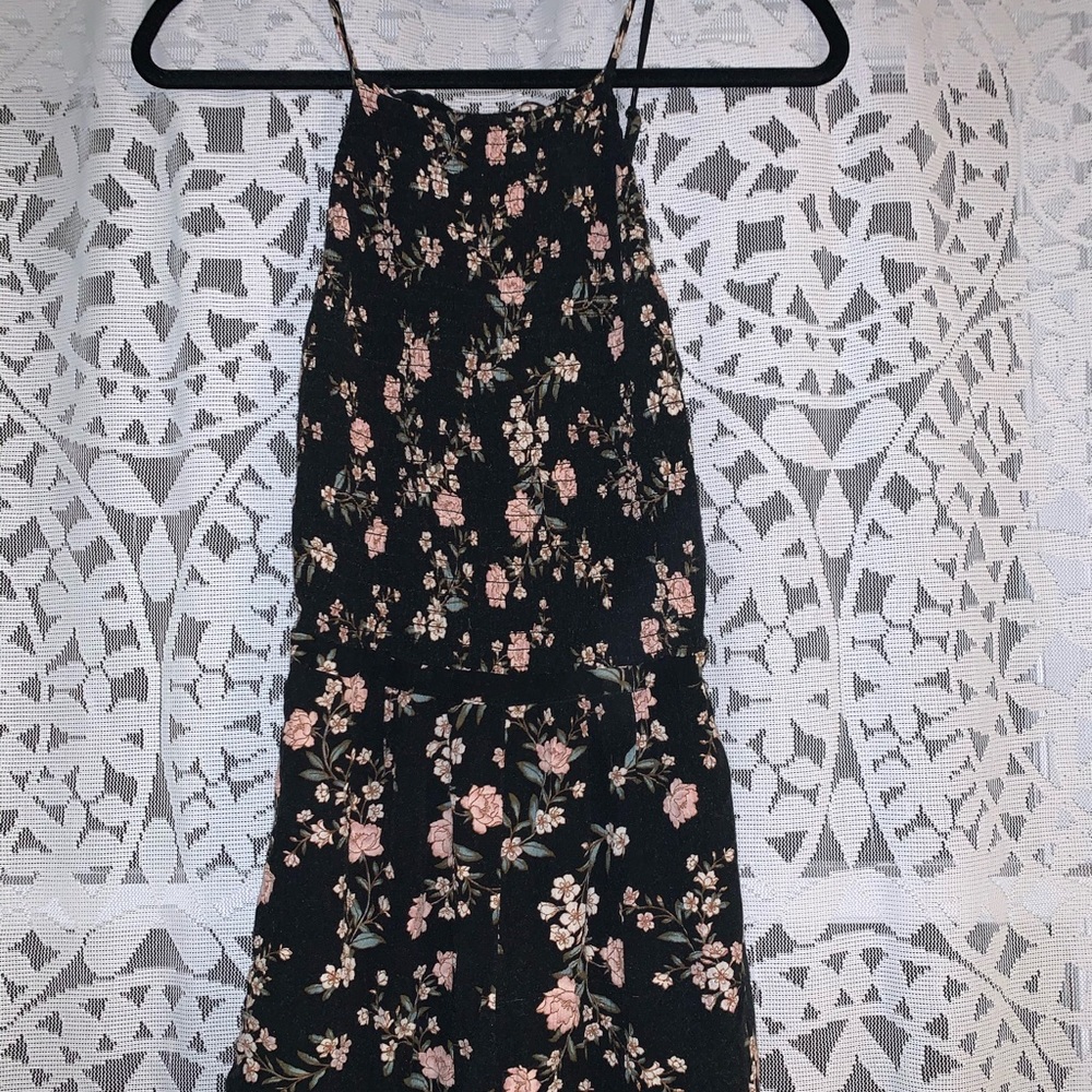 Floral American Eagle Romper